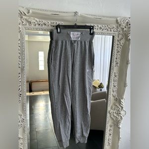 Adam Selman Sport Hi Rise Sweatpant In Grey